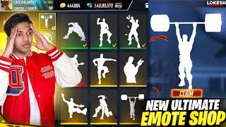 I Got All Rare Legendary Emotes From New Emote Wheel Event Garena Free Fire