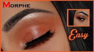 Morphe 350 Palette - Orange Smokey Eye Tutorial