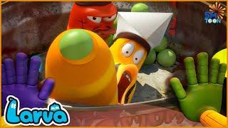Ghost Hand - Larva New - The Most Special Funny Larva - Funny Cartoons 2024.