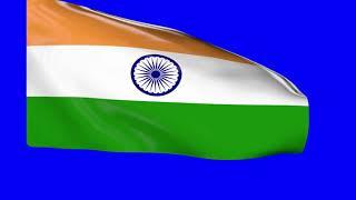 INDIAN FLAG BLUE SCREEN EFFECT FREE/INDIAN ARMY