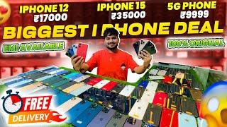 Biggest iPhone Sale Ever | Cheapest iPhone Market  | Second Hand Mobile | iPhone15 Pro iPhone 16