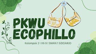 Menjadi Trendy dengan Ecophillo - Proses Kreatif Kain Ecoprint jadi Shoulder Bag Unik!