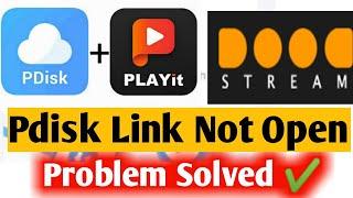 Pdisk link not opening problem solved️ Pdisk new alternative for videos