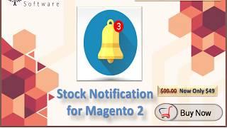 Magento 2 In/Out Stock Notification Extension By Purpletree Software