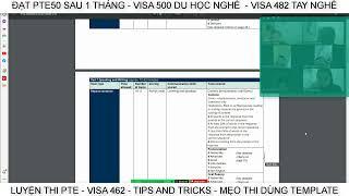 Cách làm bài thi thật Repeat sentences - buổi hướng dẫn thi PTE50 - visa tay nghề 482