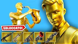 Sblocco MIDA DORATO e TUTTE le Armi D'ORO! Fortnite ITA!