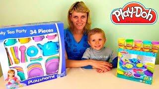 Весёлая кухня Play Doh для детей с Даником и его мамой - Развлекательное детское видео с Play Doh