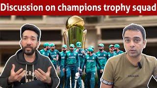 What should be Pak champions trophy squad