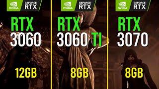 RTX 3060 vs. RTX 3060 Ti vs. RTX 3070 | Test in 8 Games in 1440p