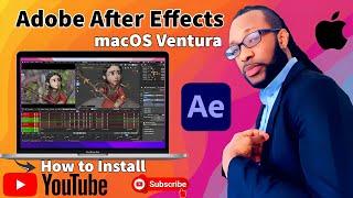 Install Adobe After Effects on macOS Ventura