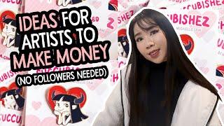 ART SIDE HUSTLE IDEAS  Make Money As an Artist with No Followers