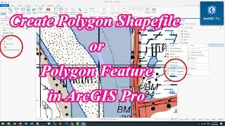 Create Polygon Shapefile or Polygon Feature Class in ArcGIS Pro