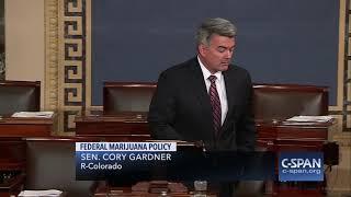 Senator Cory Gardner (R-CO) on Attorney General Jeff Sessions' marijuana policy change (C-SPAN)