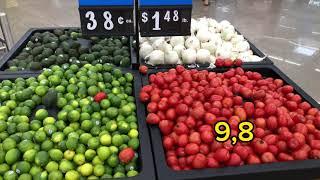 Цены в американском магазине Walmart продукты питания овощи фрукты мясо молоко промышленные товары