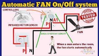 Motion sensor for fan | Automatic Fan On/Off sensor