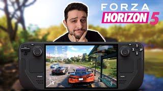 Forza Horizon 5 on the Steam Deck!