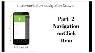 Part 2 -How to implement Navigation Drawer in android || full tutorial with note and ppt