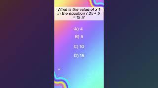 Math Quiz #ChallengeYourself#AnswerInComments#BrainTeasers#LearnSomethingNew#QuizChallenge