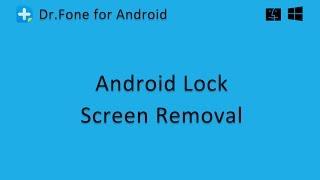 Wondershare Dr.Fone- Screen Unlock (Android)