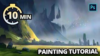 Paint this Epic Landscape in 10 Minutes