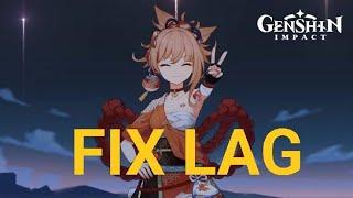 how to fix and reduce lag on genshin impact mobile !
