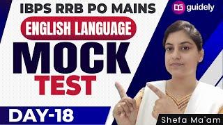 IBPS RRB PO Mains Mock Test | Level Up your Accuracy and Score | By Shefa Ma'am #Day-18