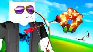 i destroyed everyone in bow battle arena roblox