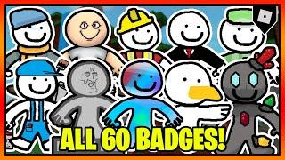 How to get ALL 60 BADGES + GUYS in FIND THE LITTLE GUYS || Roblox