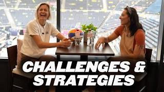 How to be successful in upcoming competitions? - Laura Ludwig & Agatha Bednarczu Interview dFM