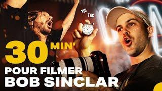 DÉFI avec BOB SINCLAR : 30 min pour tourner une vidéo ! (Backstage DJ Set)