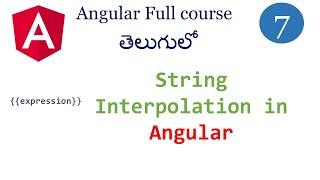 String Interpolation | string Interpolation in angular |Data binding in Angular | Angular tutorials