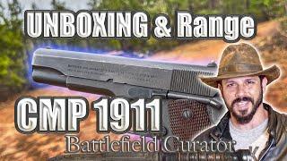 Unboxing a U.S. Army M1911A1 from the CMP, Range Test and Review