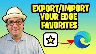 How to Export and Import Favorites in Microsoft Edge