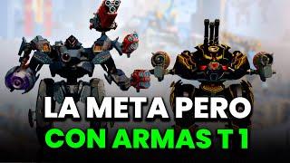 ¿MALA IDEA? Probamos ARMAS T1 en la META en Ligas Altas - War Robots WR