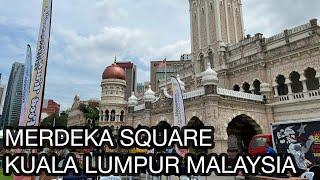 [4K] Walking around Merdeka square, Kuala Lumpur Malaysia in Oct 2022