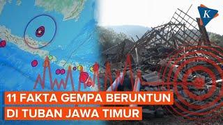 11 Fakta Gempa M 5,9 dan M 6,5 di Tuban Jawa Timur