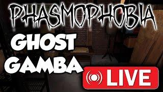  LIVE Phasmophobia Ghost Gamba!