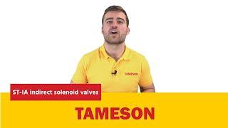 ST-IA indirect solenoid valves | Tameson