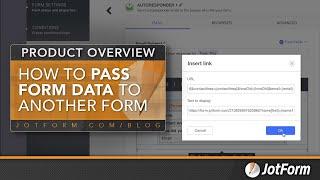 How to pass form data to another form