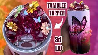 How To Make A Tumbler Topper (for beginners)