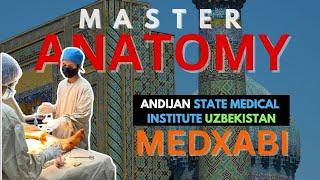 MBBS-Master STUDYING ANATOMY WITH MEDXABI| ANDIJAN STATE MEDICAL INSTITUTE, UZBEKISTAN  #anatomy