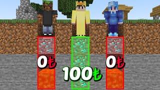 Minecraft YouTuberlarına EXTREME CHALLENGE!