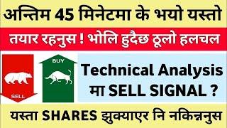 अन्तिम ४५ मिनेटमा क भयो यस्तो| Share Market In Nepal | Nepse Technical Analysis Today