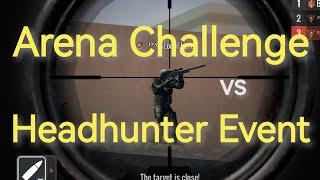 Finishing an Arena Challenge and a Headhunter Event || Sniper 3D Assassin #sniper #gaming #shooting