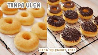 HOW TO MAKE DONUTS FOR BEGINNERS!! ~ Donat Recipe WITHOUT KNEADING AND MIXER Super Soft