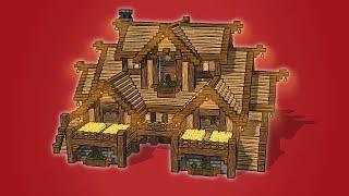 Minecraft: Build a Large Survival House Tutorial [Step by Step]