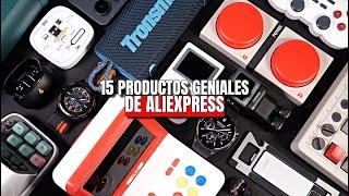 15 productos geniales de ALIEXPRESS  ¡Aprovecha las SUPER OFERTAS!