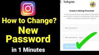 How to Change Instagram New Password in Tamil | Reset Password on Instagram Old to New Password