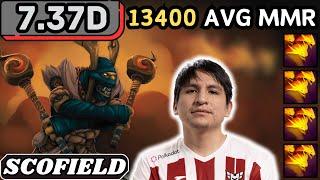 7.37d - Scofield SHADOW SHAMAN Soft Support Gameplay 30 ASSISTS - Dota 2 Full Match Gameplay