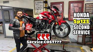 Honda sp125 Second Service After 3800Kms | Watch This Before Taking Delivery Of Honda sp125 
